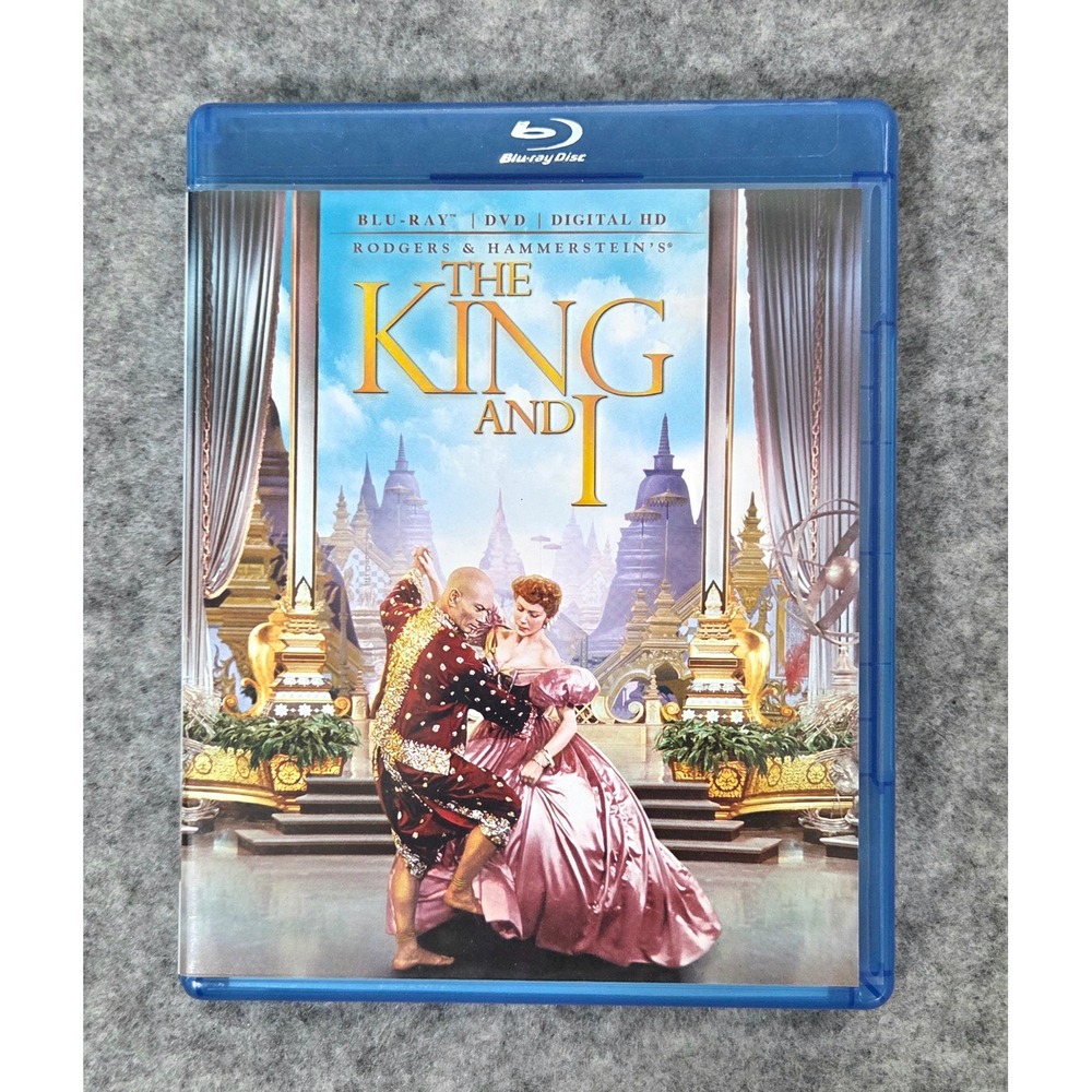 The King and I Blu-ray DVD 3-Disc Set Rodgers & Hammerstein Musical Yul Brynner